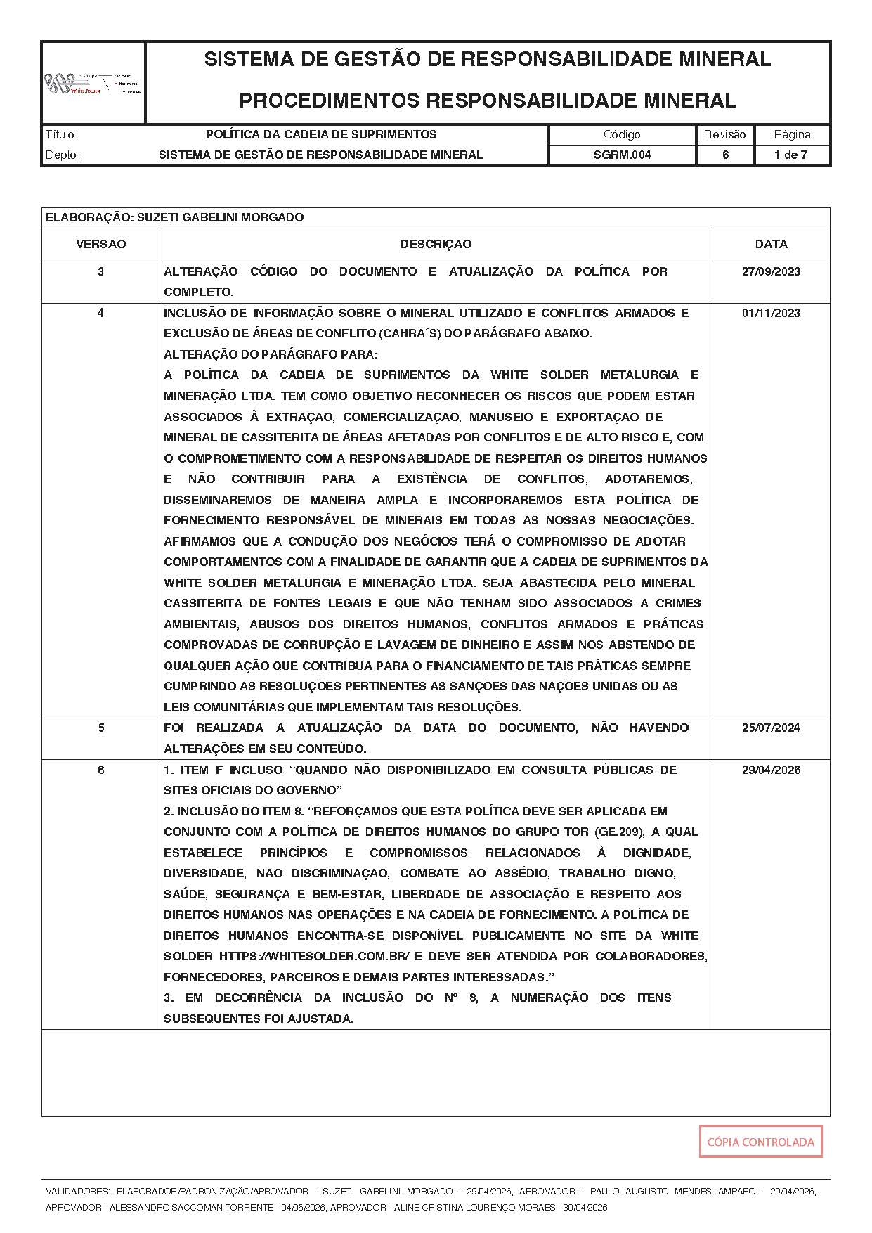 SGRM.004 - POLÍTICA DA CADEIA DE SUPRIMENTOS REV.006 assinada_Página_1
