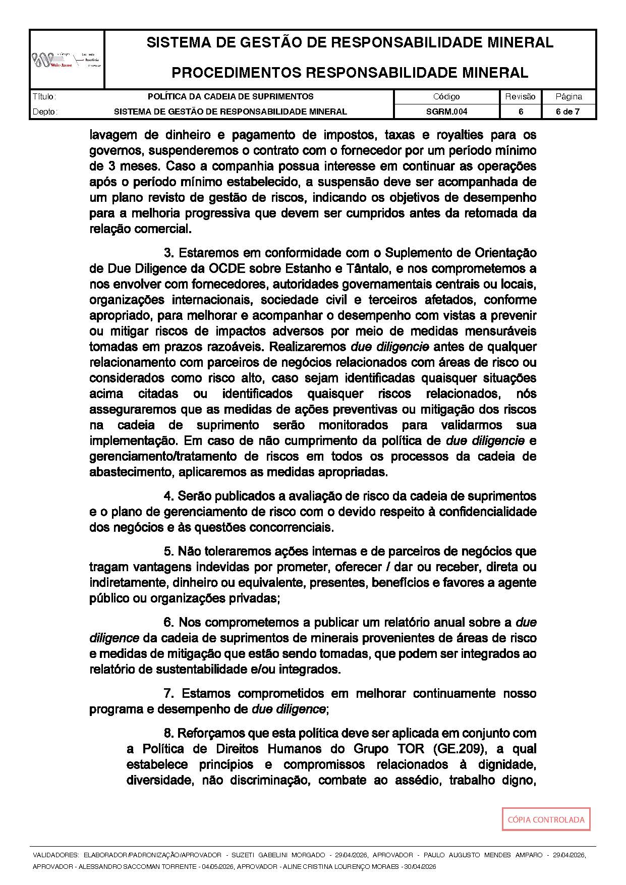 SGRM.004 - POLÍTICA DA CADEIA DE SUPRIMENTOS REV.006 assinada_Página_6