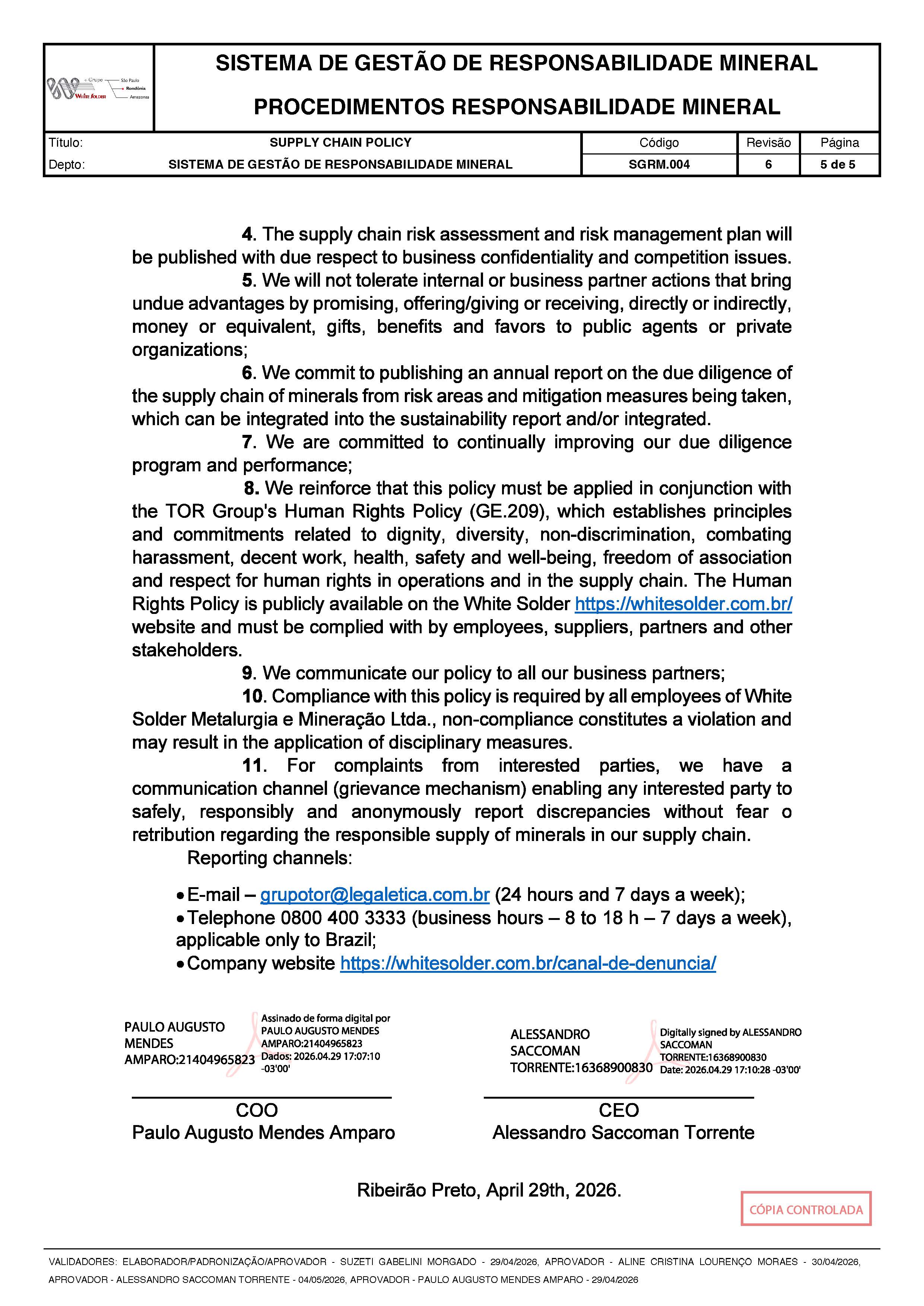 SGRM.004 - Supply Chain Policy - REV.006 - (EN) assinada_Página_5